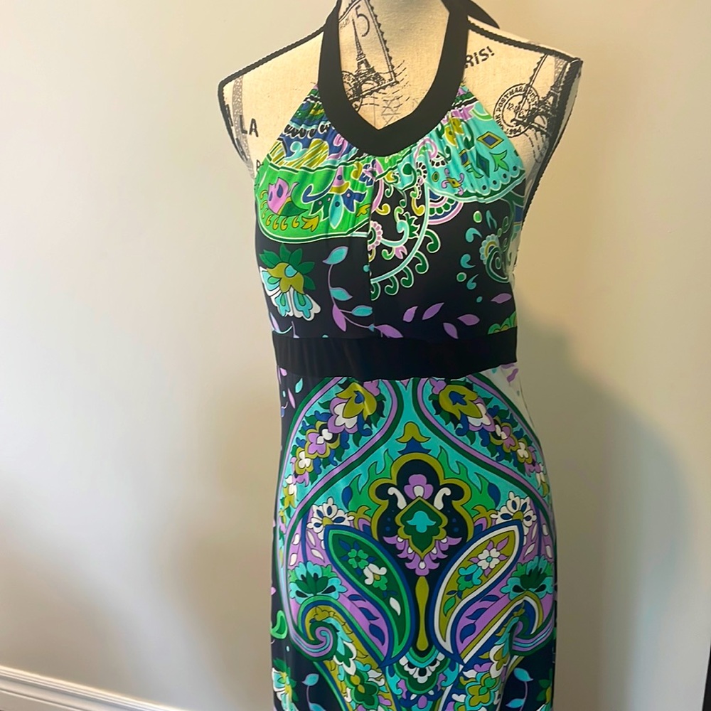 BEAUTIFUL PATTERN MAXI DRESS